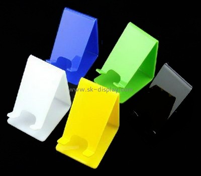 Acrylic display manufacturers custom design plastic cell phone stand PD-114