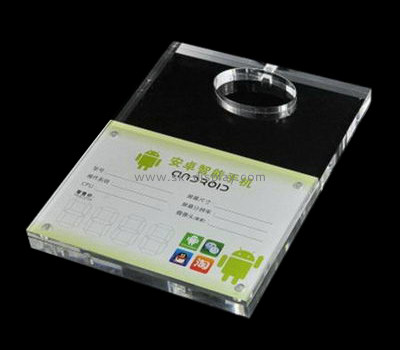 China acrylic manufacturer custom acrylic block mobile display PD-146