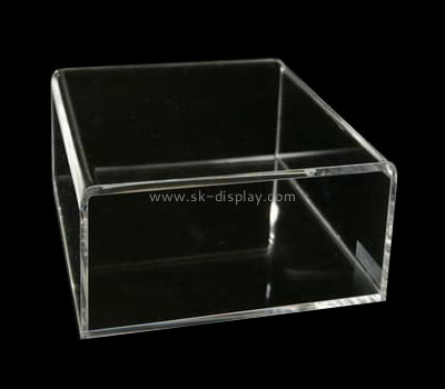 Acrylic plastic supplier custom plastic fabrication laptop riser for desk PD-154