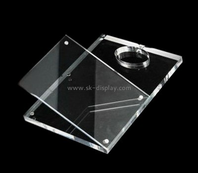 Custom and wholesale acrylic ipad table mount holder stand PD-183