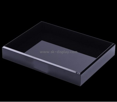 Plexiglass supplier custom acrylic food tray perspex rectangular tray STS-146