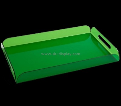 Plexiglass supplier custom acrylic serving tray perspex tray STS-161
