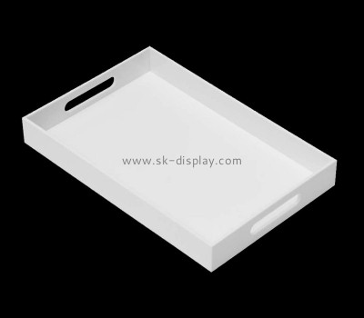 Acrylic supplier custom plexiglass serving tray perspex tray STS-184