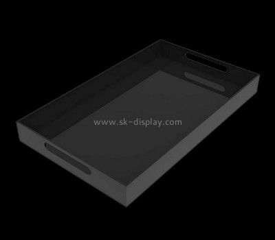 Acrylic factory custom plexiglass serving tray perspex bar serving tray STS-185