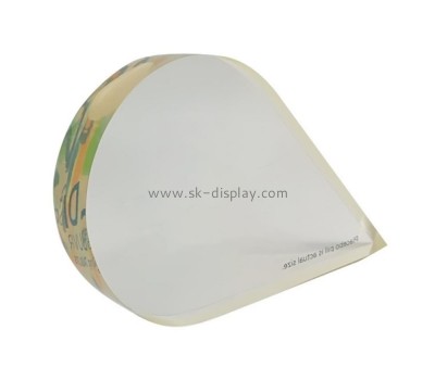 Plexiglass factory custom acrylic block perspex paperweight AB-260