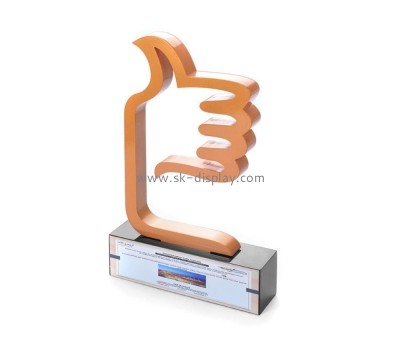Plexiglass manufacturer custom acrylic medal acrylic trophy AB-266