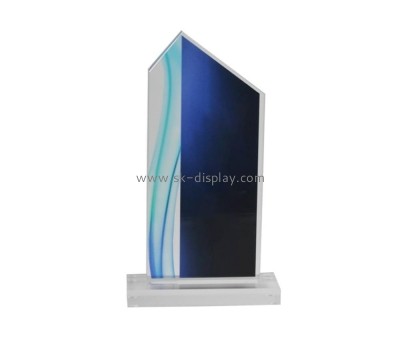 Plexiglass manufacturer custom acrylic trohphy perspex medal AB-274