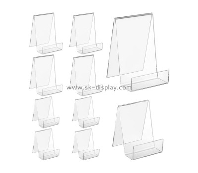 Lucite manufacturer custom acrylic brochure holder plexiglass leaflet holder BD-1098