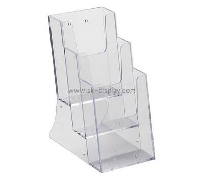 Custom acrylic brochure holder plexiglass leaflet holder BD-1142