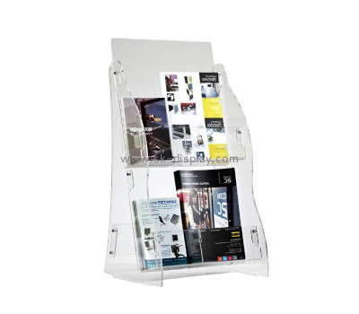 Custom acrylic brochure holder plexiglass leaflet holder BD-1148