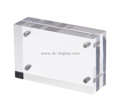 Custom plexiglass magnet photo frame AB-115