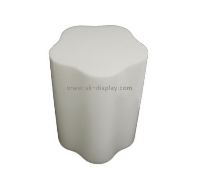 Custom flower shape acrylic display block AB-153