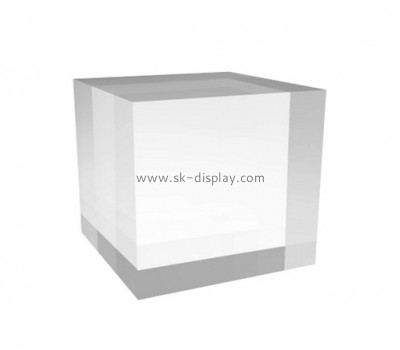 Custom lucite display cube AB-173