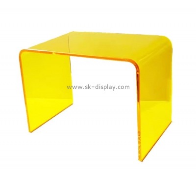 Acrylic furniture supplier custom plexiglass side coffee table AFS-575