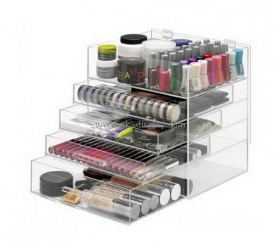 Transparent acrylic cosmetics organizer with four drawers CO-064