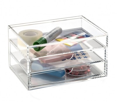 Wholesale  acrylic makeup cosmetics organizer with drawers CO-066