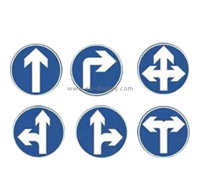 Custom acrylic road guiding sign SOD-002