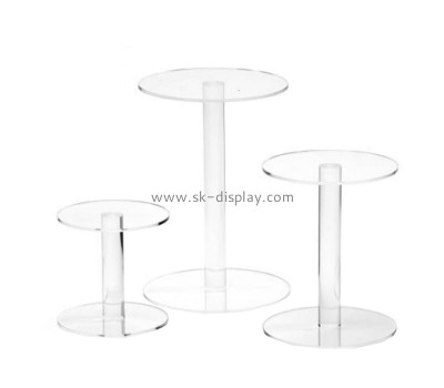 Plexiglass products manufacturer custom acrylic display stand lucite commodity display risers SOD-021