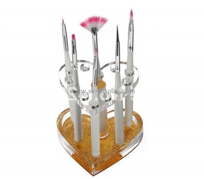 ​Plexiglass display supplier custom acrylic makeup brushes display stand perspex stationery pens rack SOD-015