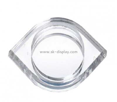 Acrylic display stand manufacturers customize small soap dish holder for shower SOD-099