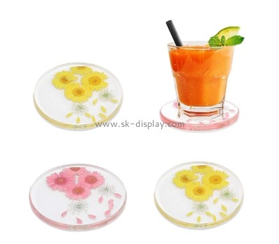 Acrylic display manufacturers customize cup coaster cup pad SOD-127
