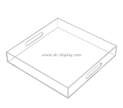 China acrylic manufacturer customized acrylic serving tray SOD-155