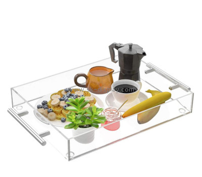 Acrylic display factory customized plastic dinner trays SOD-169