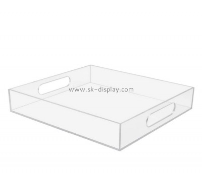 Display stand manufacturers customized plastic serving trays square serving tray SOD-174