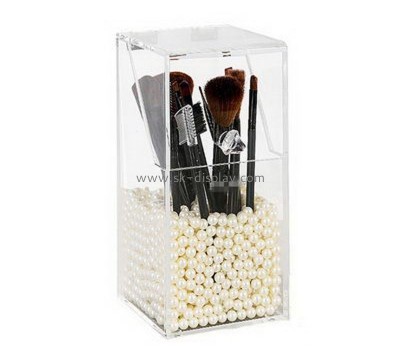 Plexiglass box supplier custom acrylic cosmetic brushes organizer box CO-746