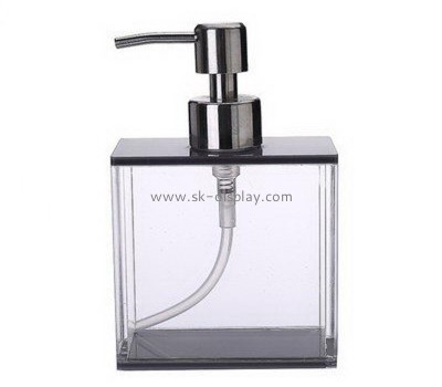 Lucite box manufacturer custom acrylic soap dispenser plexiglass lotion soap dispenser CO-747