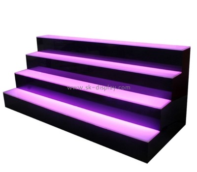 Plexiglass display supplier custom acrylic led base bar display stand perspex luminous base KTV drink stand KLD-078