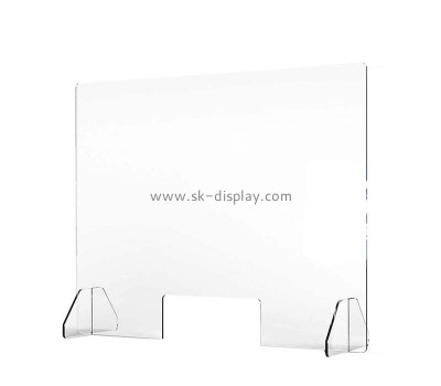 Acrylic products supplier custom plexiglass protective shield ASG-023