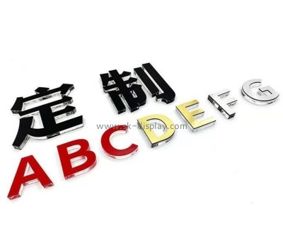 China acrylic supplier custom plexiglass advertising letters sign CA-085