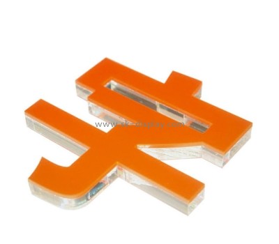 Perspex display supplier custom laser cutting acrylic 3D letter CA-089