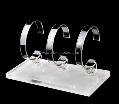 Acrylic products supplier custom retail store plexiglass watch display riser JD-215