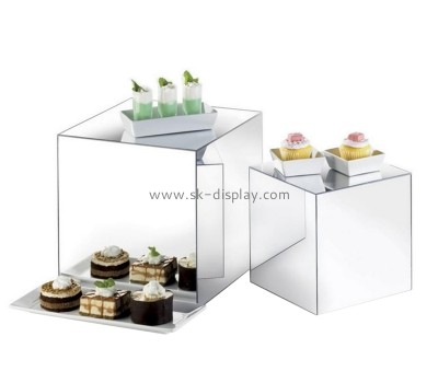 Acrylic display manufacturer custom plexiglass dessert display stand FD-449
