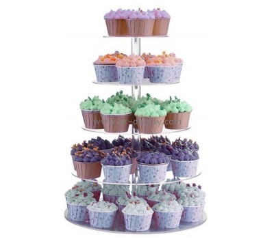 Acrylic item manufacturer custom perspex cupcake display stand FD-454