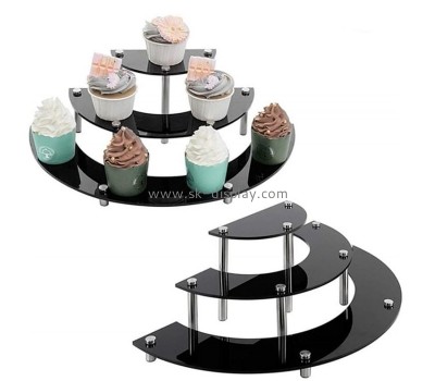 Acrylic item supplier custom plexiglass party dessert display stand FD-456