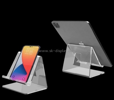 China perspex manufacturer custom acrylic desk tablet & phone stand PD-238