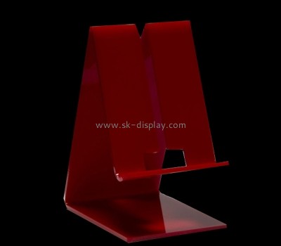 Perspex display manufacturer custom acrylic portable phone holder stand PD-241