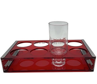 Plexiglass products supplier custom acrylic wine glasses holder WD-183