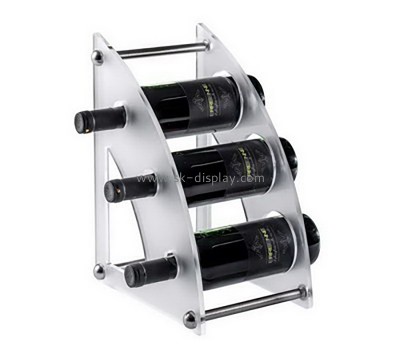 Perspex products supplier custom acrylic wine bottles display rack WD-188