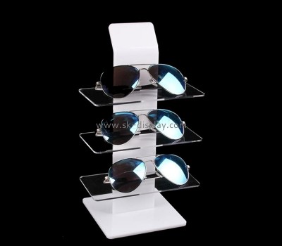 Acrylic display supplier custom plexiglass 3 tier eyeglasses frame stand GD-063