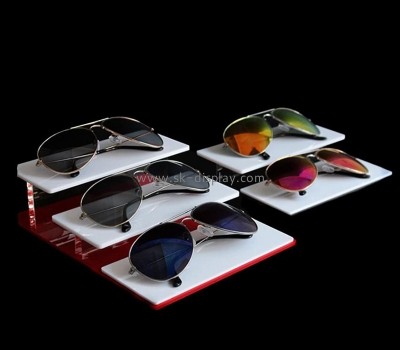 Plexiglass display supplier custom acrylic countertop eyeglasses display riser GD-065