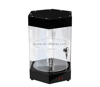 Custom acrylic lighted cabinet display LDD-018