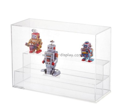 Lucite box supplier custom acrylic multi tiers display case DBS-1254