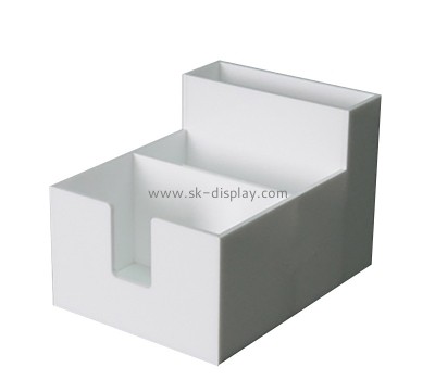 Perspex box manufacturer custom acrylic multi compartment display organizer box DBS-1255