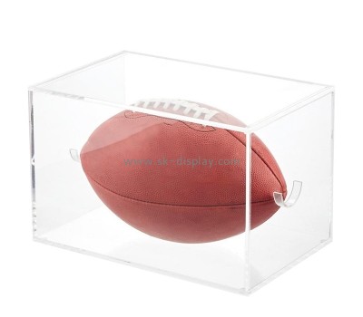 Plexiglass supplier custom acrylic ball dustproof cover lucite display case DBS-1248