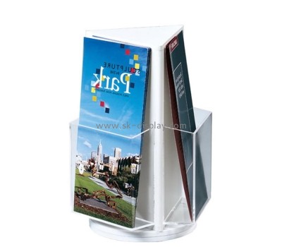 Custom acrylic pamphlet holder plexiglass leaflet holder BD-1151