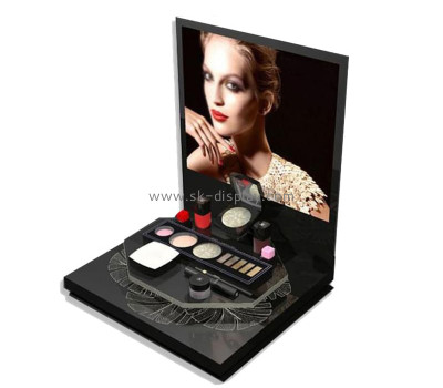 OEM custom countertop plexiglass make up display riser CO-737